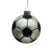 Homestar Božični okrasek JOY nogomet D7,5 cm steklo