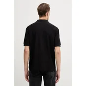Armani Exchange za moške. XM001882AF10337FC022 Polo majica Silhouette črna (M), Črna, Priložnostno, Bombaž, Kratek rokav