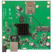 MikroTik RouterBOARD M11G with Dual Core 880MHz CPU, 256MB RAM, 1x Gbit LAN, 1x miniPCI-e, RouterOS L4 (RBM11G)