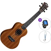 LAG TKU-10C Tiki Uku Basic SET Natural Koncertni ukulele