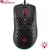 Genesis Krypton 550 gaming miš, RGB, crni