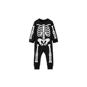 MANGO KIDS Pižama BONESNB črna/bela