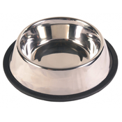 TRIXIE Zdjela od čelika s gumenim prstenom 2,8L/24cm 24855