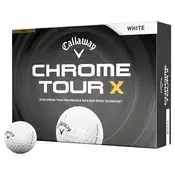 Golf žogice Callaway Chrome Tour X 26 White Basic
