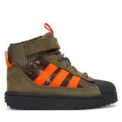 Gležnjarji adidas Superstar Winter Trek KH9794 Zelena