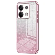 GS Ovitek za Xiaomi Redmi Note 13 5G, bleščeč ovitek CamShield, roza