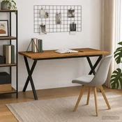 vidaXL Jedilna miza z naravno robom 160 x 80 x 75 cm Naravna
