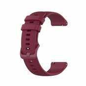 BStrap Garmin Vivoactive 4s Silicone Land pašček, Vine Red