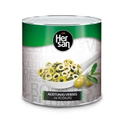 Olive zelene rezane, 3 kg