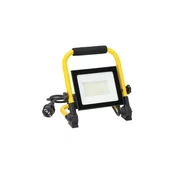 LED Prenosni reflektor TIGRA LED/50W/4000K IP54 crna/žuta