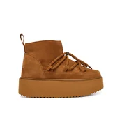 Škornji za sneg Inuikii Classic Low Platform 1001.006.0012 Rjava