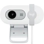LOGITECH Brio 100 Full HD Webcam - OFF-WHITE - USB
