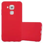Cadorabo Cadorabo Case, združljiv s Huawei v Candy Red - Zaščitni pokrov, narejen iz fleksibilnega silikona TPU, (20568563)