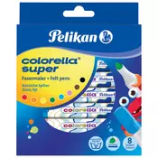 Flomaster školski 8 boja Jumbo Colorella Super 411 Pelikan 804905