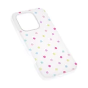 Maska Candy Dots za Honor 600 Lite bela