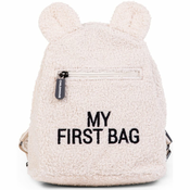 Childhome My First Bag otroški nahrbtnik Teddy Off White 1 kos