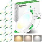 11x JAENMSA 86mm LED vgradni reflektor - 7 W