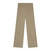 Bershka Hlače kaki/bela