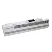 Baterija za Medion Akoya E1210/MSI Wind U100/LG X110, bela, 6600 mAh
