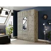 Ormar Honolulu A153 (Wellington hrast) Wellington hrast, 245x147x58cm, Porte guardarobaVrata ormari: Klasicna vrata