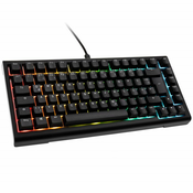 Ducky Tinker 75 Gaming-Tastatur, RGB - MX-Speed Silver (ISO-DE)-PKTI2383IST-CPDEPDOECLAAW1