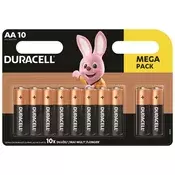 Baterija, AA olovka, 10 kom, DURACELL Basic 10PP110027/10PP100057