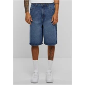 Mens 90s Heavy Denim Shorts Blue