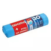 eoshop Vreče za smeti z zategovalnim trakom 30/35 l, 15 kos, 50x60 cm, 12 µ
