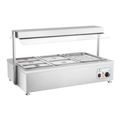 Royal Catering Suhi grelnik brez vode, prostostoječi, 6 x GN 150 mm, 55 l, Royal Catering