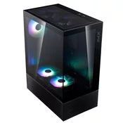 Adata XPG INVADER X MINI/Midi Tower/Transpar./Črna