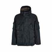 Vrhunska voštana jakna Barbour × Baracuta Clayton Wax Jacket — Black - S