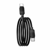 MOXOM USB data kabal MX-CB231 PD 60W Type-C na Type-C 1m/ crna