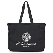 Polo Ralph Lauren LOGO TOTE-TOTE-LARGE Črna