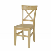 eoshop Leseni jedilni stol KT122, bor (barva lesa: jelša)