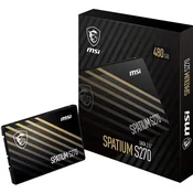 MSI SSD Spatium S270 SATA, 2.5, 480GB