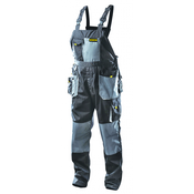 Topmaster Radne pantalone sa tregirima TMP 557806, Sive
