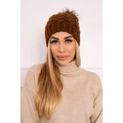 Kesi Cap with fleece Daria K217 light brown