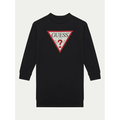Guess Pletena obleka J3YK20 KA6R4 Bela Regular Fit