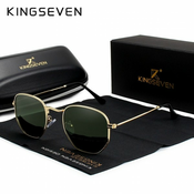 KINGSEVEN Naocare za sunce N7548 crno-zlatne