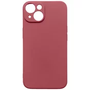 mobilNET silikonska torbica za iPhone 15 Plus, rdeča (fiber)