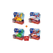 Ugodni komplet: Paw Patrol Fire Rescue vozilo Rubble + Marshall + Rocky + Zuma