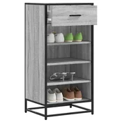Stalak za cipele boja hrasta 48x38x97,5 cm konstruirano drvo