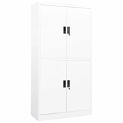 Uredski ormaric bijeli 90 x 40 x 180 cm celicni
