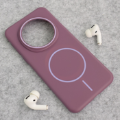 Maska Mag Case Smooth Touch za Honor Magic 7 Pro ljubicasta