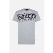 Boxeur ROUND NECK BIG LOGO T-SHIRT, muška majica, siva BTM0202486