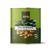 Zelena paprika Jalapenos, rezana, 3kg