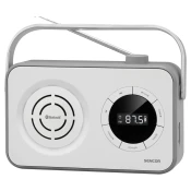 SRD 3200 W Prenosiv PLL FM radio bijela