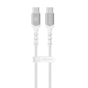 Infostyle Polnilni kabel Blavec Raptor - pleten USB C v USB-C PD 100W 5A 1M Siva