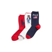 Nogavice Polo Ralph Lauren 3-pack