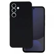 Silikonski ovitek za Samsung Galaxy A18 - mat liquid črn